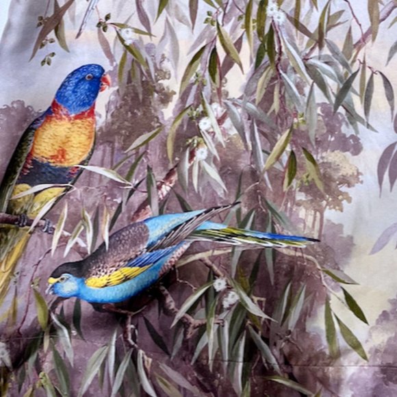 Zimmermann Wide Leg Patterned Trousers Candescent Wide Leg Pant - Parakeets - Picture 6 of 11